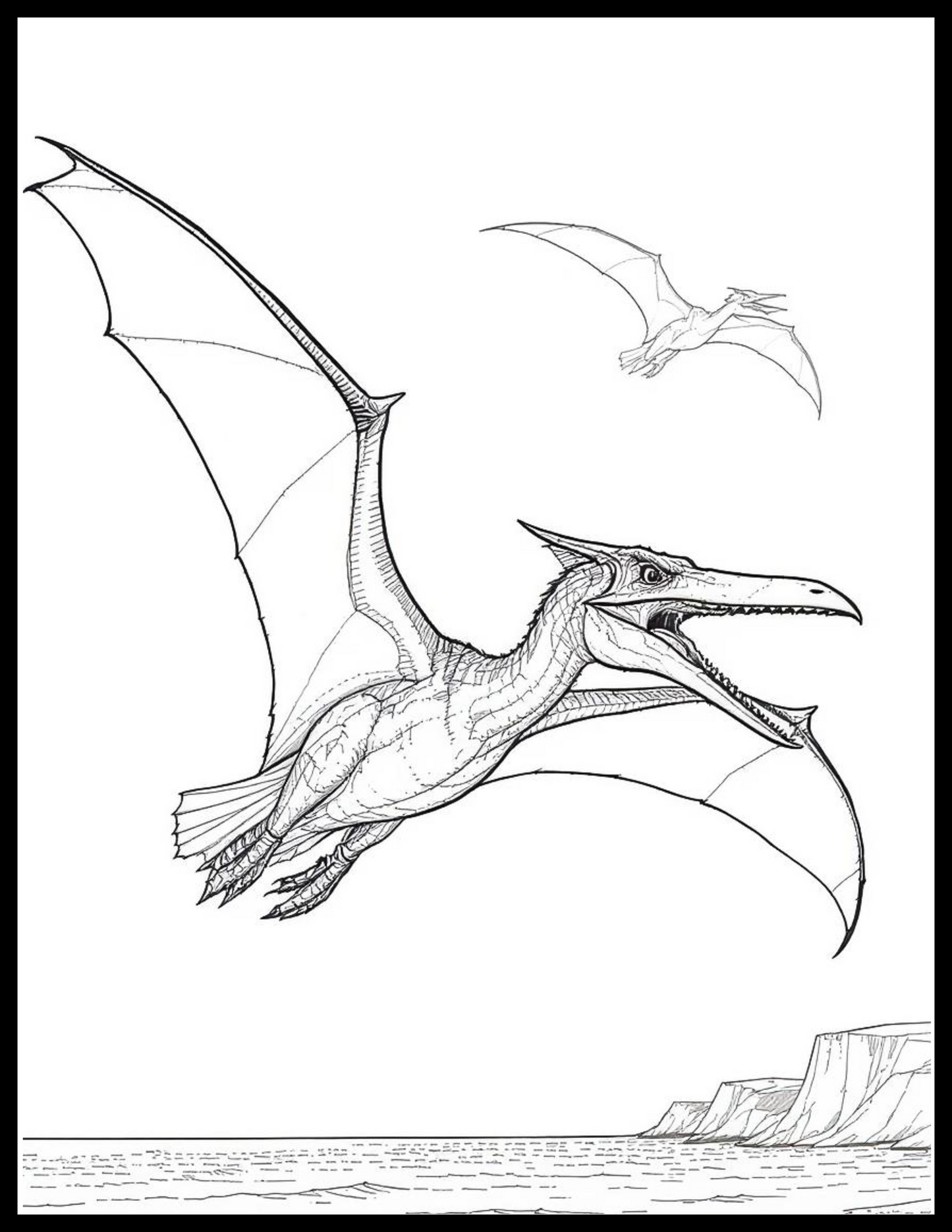 Color Me a Dinosaur: Drawn from Fossils, Inspired by Science (Digital PDF Edition)