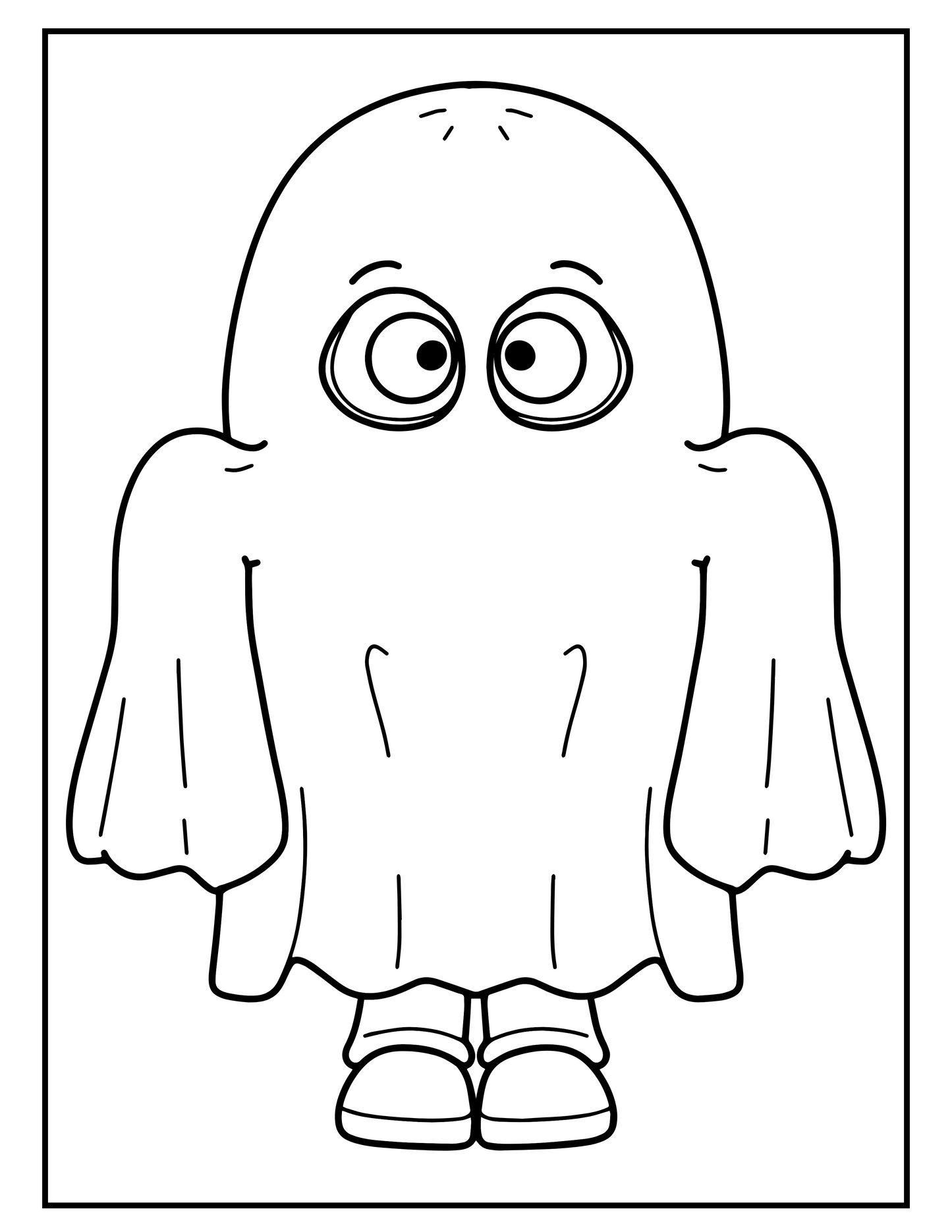 🎃 Color Me Halloween: Spooky Smiles & Simple Designs to Celebrate the Season (Digital PDF Edition)
