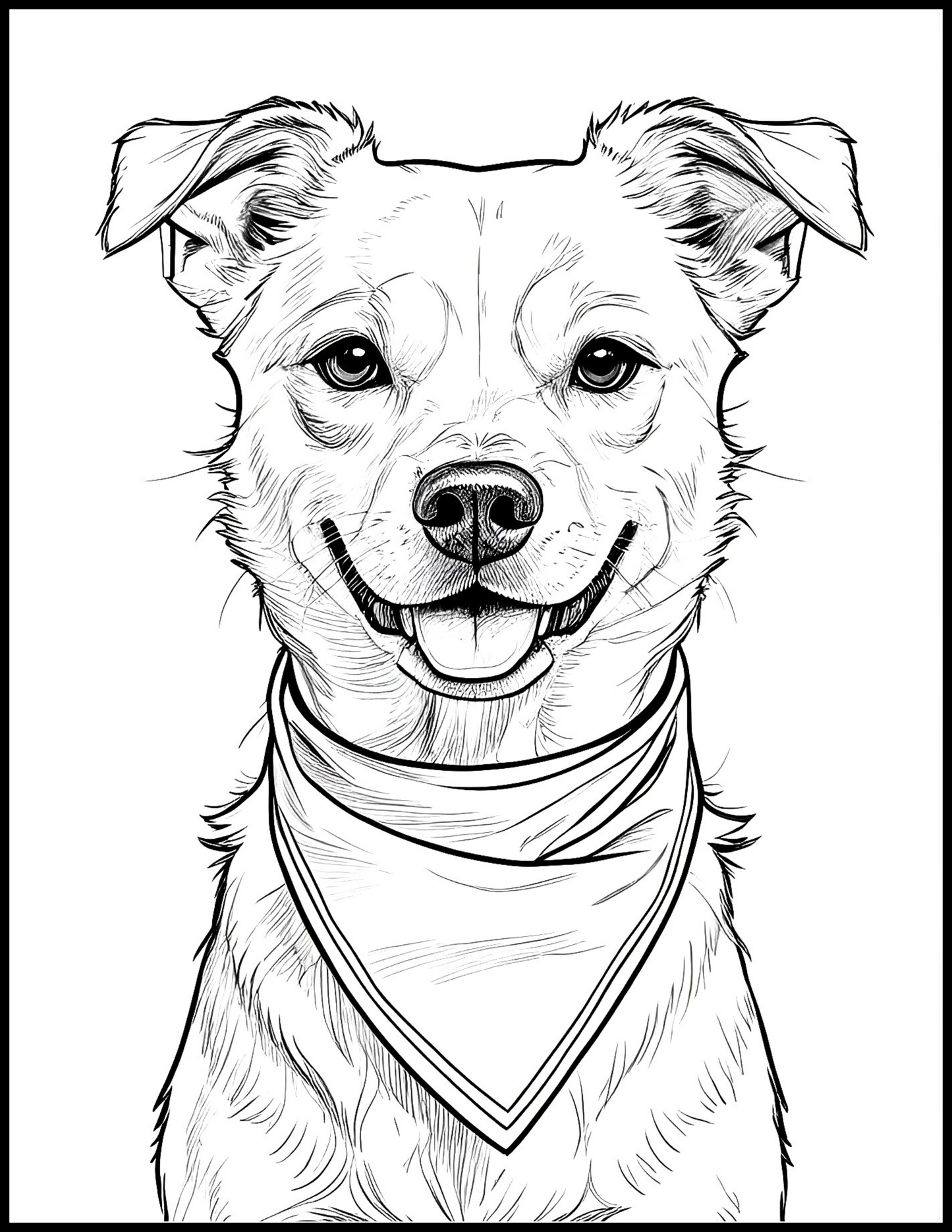 Just Dogs: A Coloring Book for Dog Lovers - Volume 3 (Digital PDF Edition)
