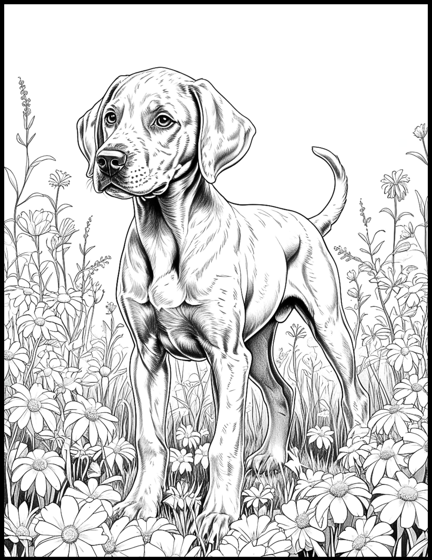 Just Dogs: A Coloring Book for Dog Lovers - Volume 3 (Digital PDF Edition)