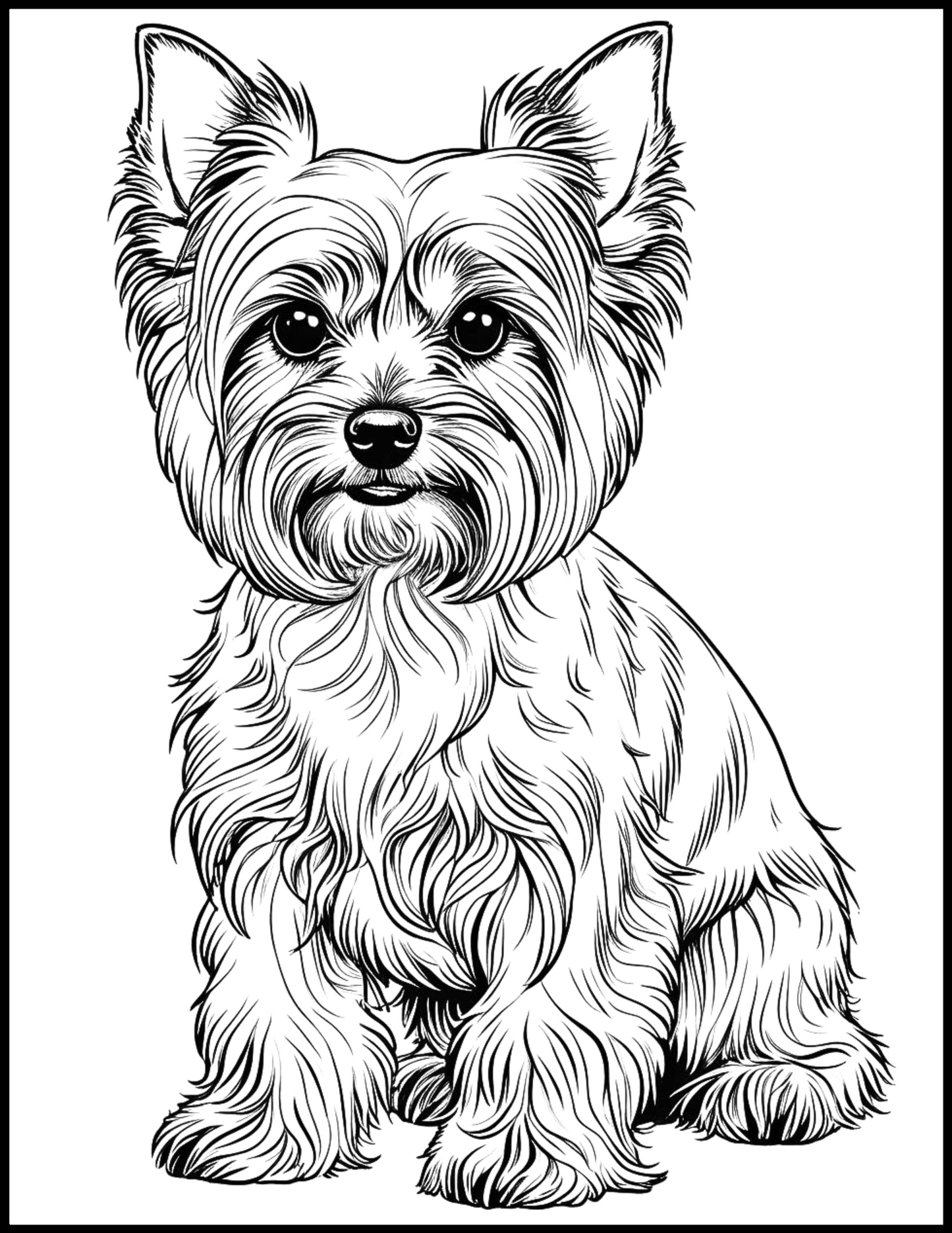 Just Dogs: A Coloring Book for Dog Lovers - Volume 3 (Digital PDF Edition)