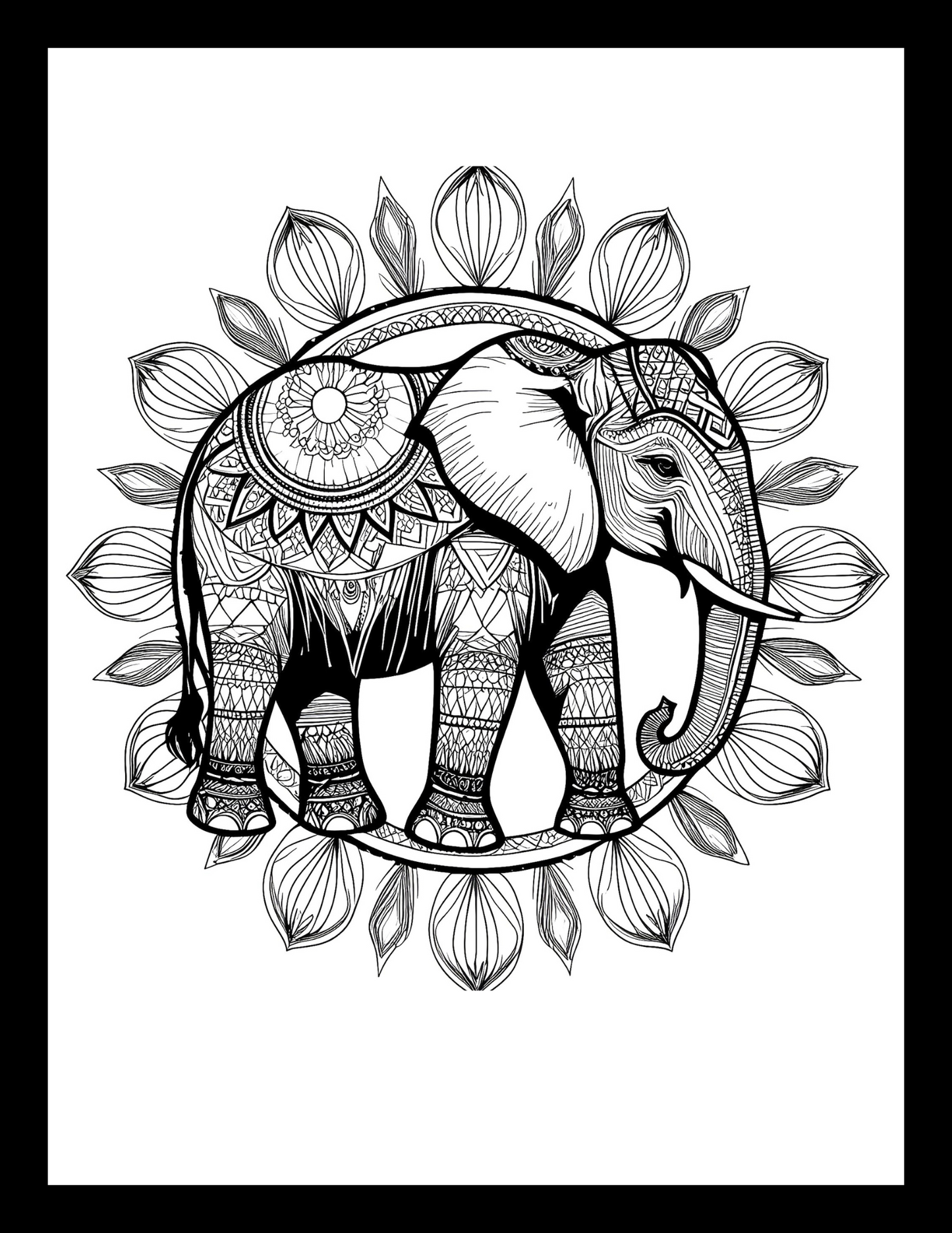 🐾 Spirit Animal Mandala (Digital PDF Edition)