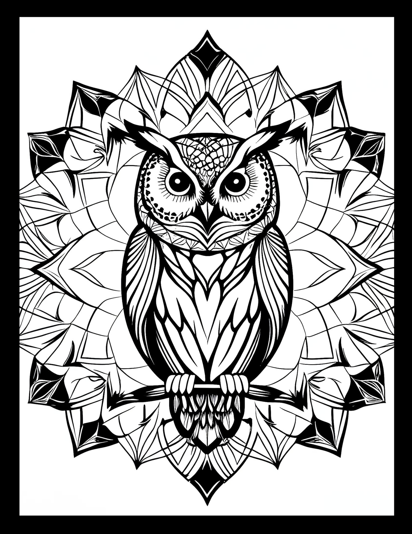 🐾 Spirit Animal Mandala (Digital PDF Edition)