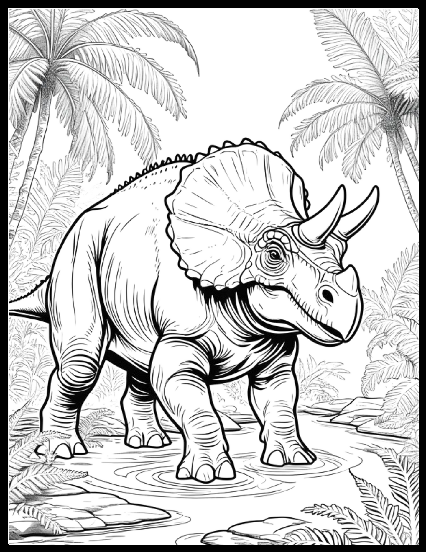 Color Me a Dinosaur: Drawn from Fossils, Inspired by Science (Digital PDF Edition)