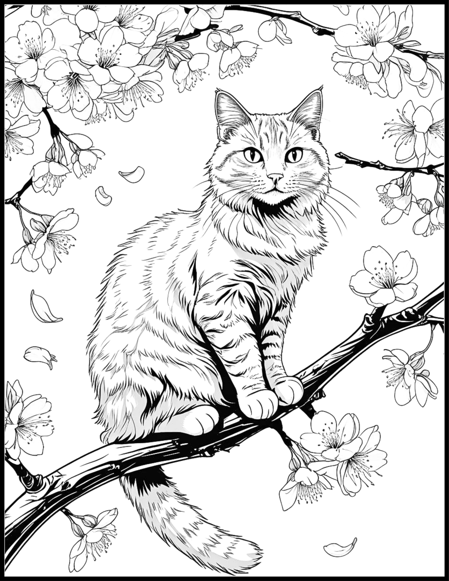 Just Cats: Volume 1 β A Coloring Book for Cat Lovers (Digital PDF Edition)