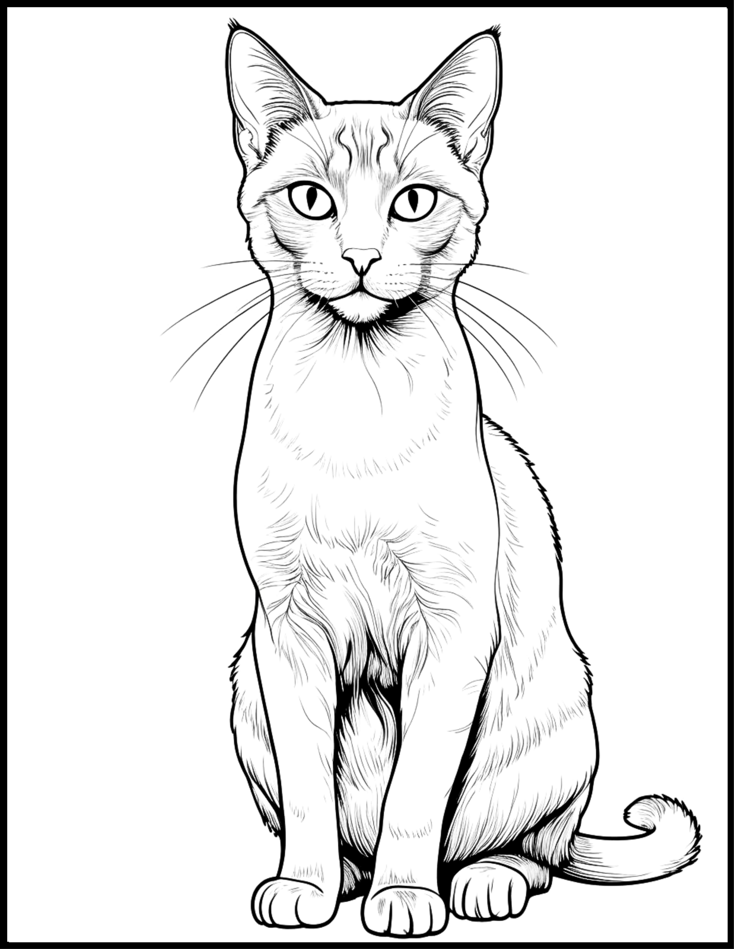 Just Cats: Volume 1 β A Coloring Book for Cat Lovers (Digital PDF Edition)