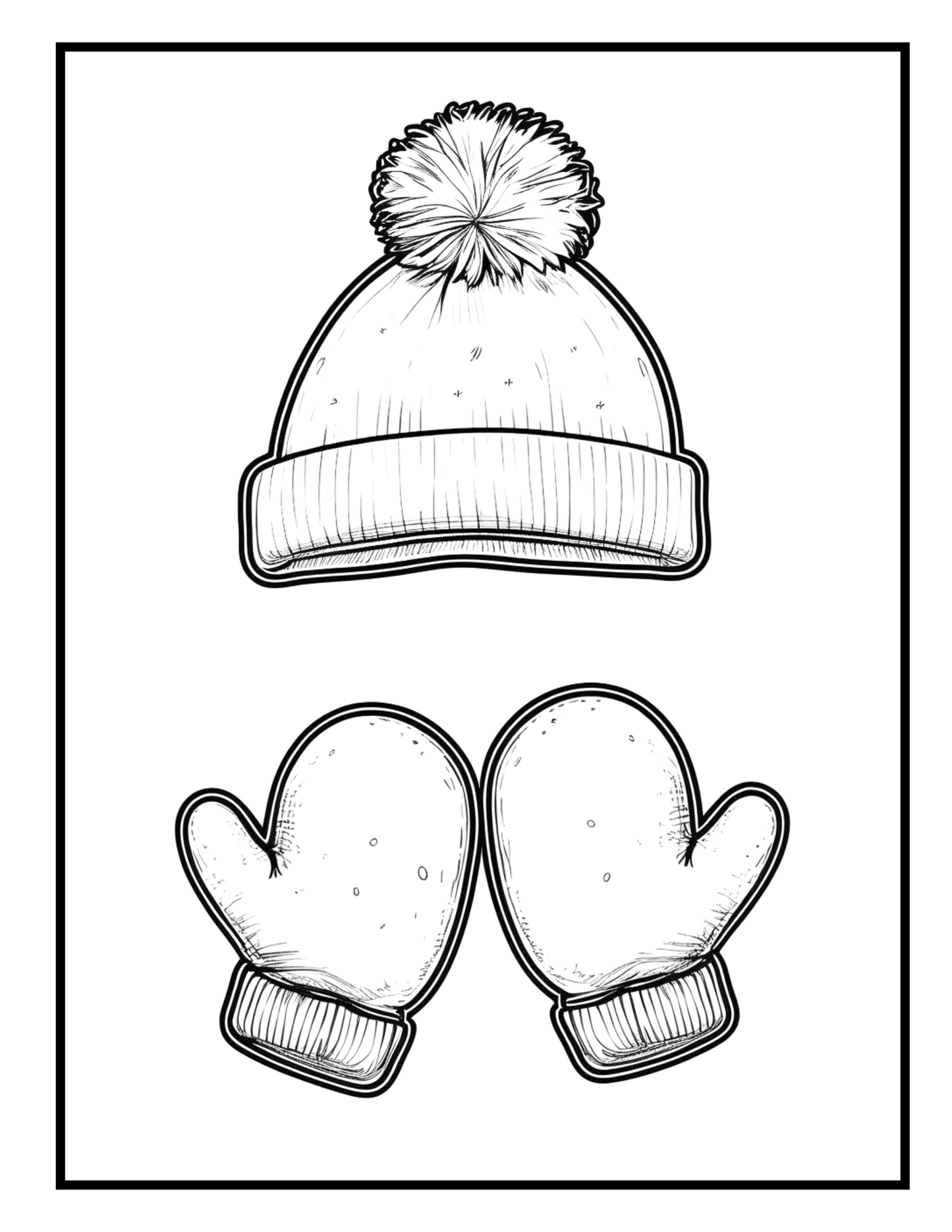 The Big and Easy Christmas Coloring Book: Volume 1 – Holiday Magic (Digital -PDF Edition)