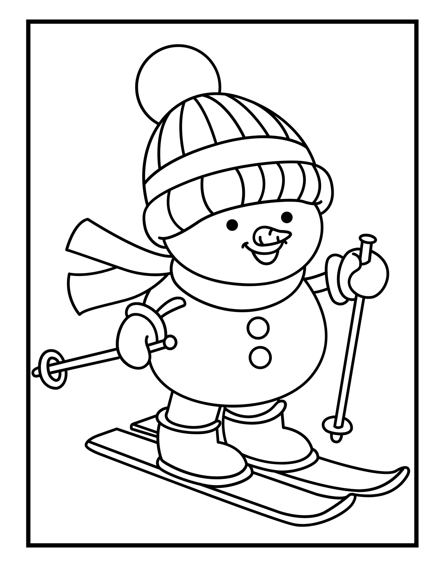 The Big and Easy Christmas Coloring Book: Volume 2 – Holiday Magic (Digital -PDF Edition)