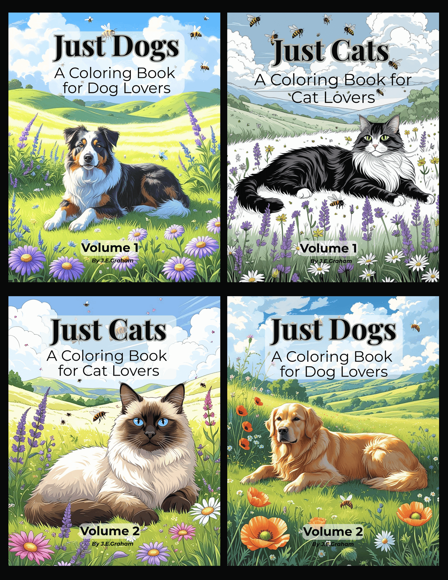 Color Me Chaos – The J.E. Graham Coloring Book Collection