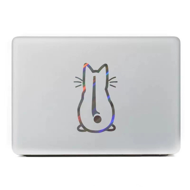 Animated Cat Wiper Sticker – Car Rear Window Decal (18×11cm)