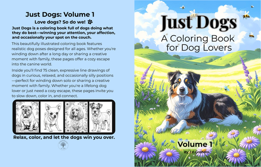 🐾 Just Dogs: Volumes 1 & 2 Digital PDF Bundle