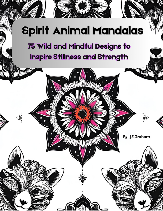 🐾 Spirit Animal Mandala (Digital PDF Edition)