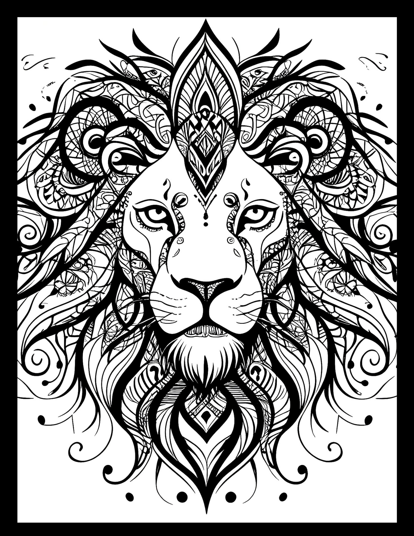 🐾 Spirit Animal Mandala (Digital PDF Edition)