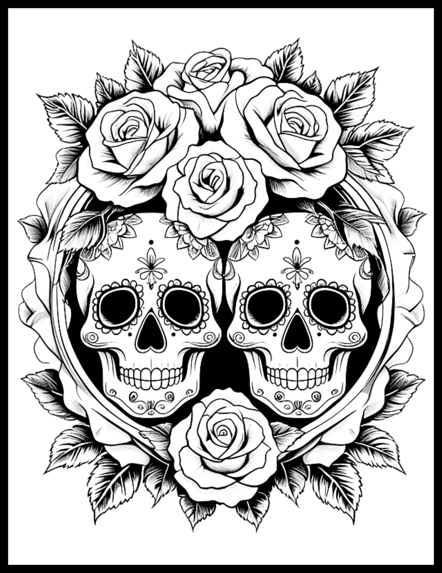 💀 Día de los Colores: Skulls to Color & Celebrate – Digital PDF Edition