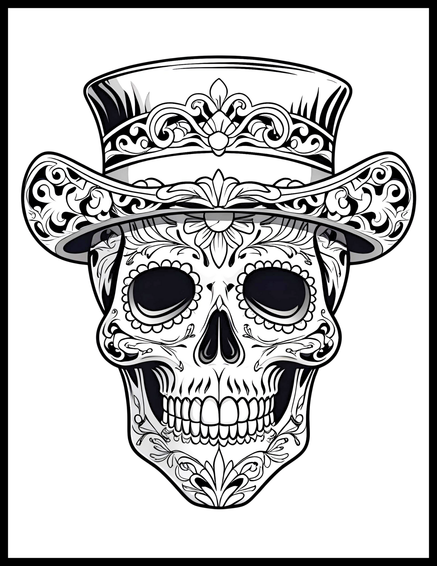 💀 Día de los Colores: Skulls to Color & Celebrate – Digital PDF Edition