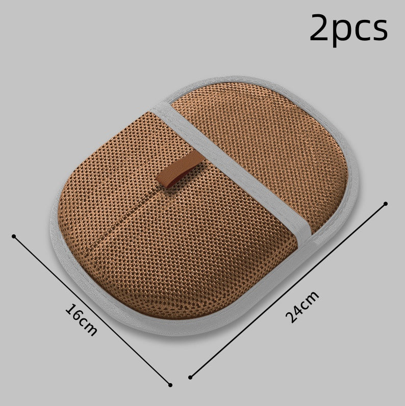 Pet Hair Remover Mitt - Gentle Deshedding Glove for Dogs, Cats & Rabbits